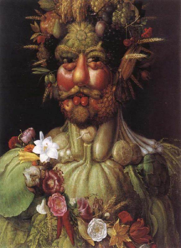 Giuseppe Arcimboldo Emperor Rudolf II as a Vertumnus China oil painting art